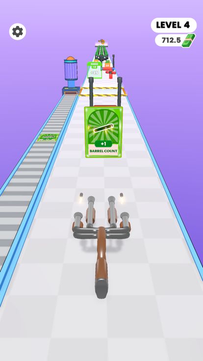 Multi Barrel Run 3D游戏截图