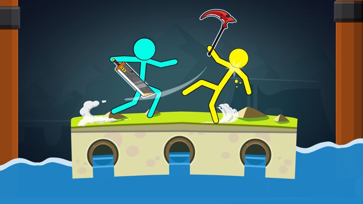 最高火柴人格斗游戏游戏截图