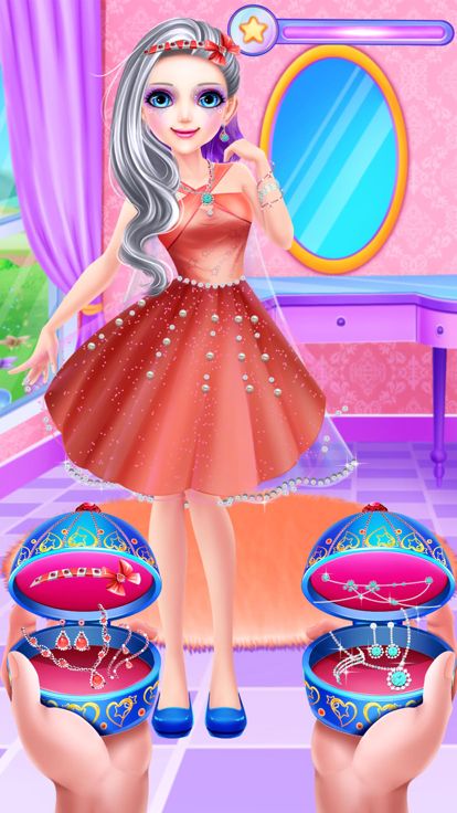 明星时尚礼服派对-女孩游戏游戏截图