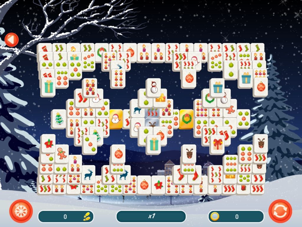Christmas Mahjong 2游戏截图
