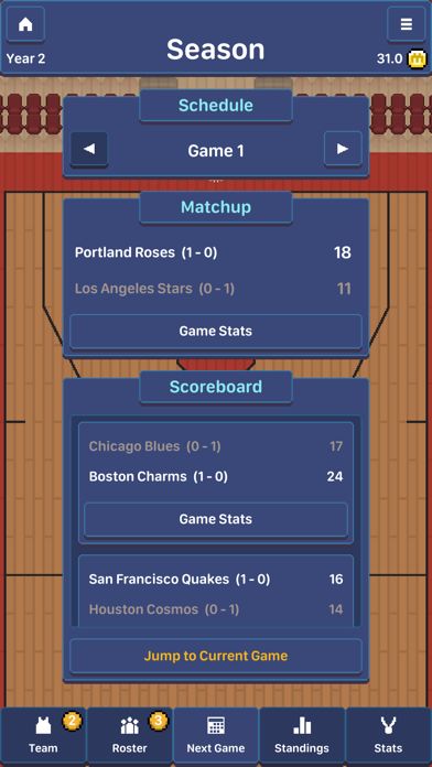 Hoop League Tactics游戏截图