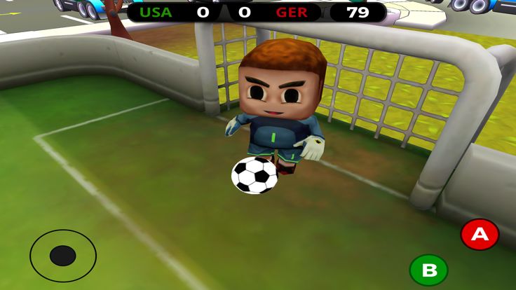 Funky Soccer 3D游戏截图