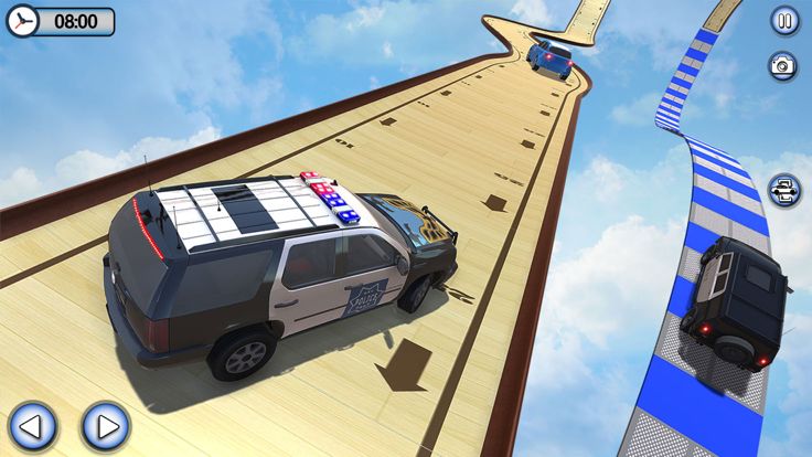 普拉多汽车地平线大通游戏截图