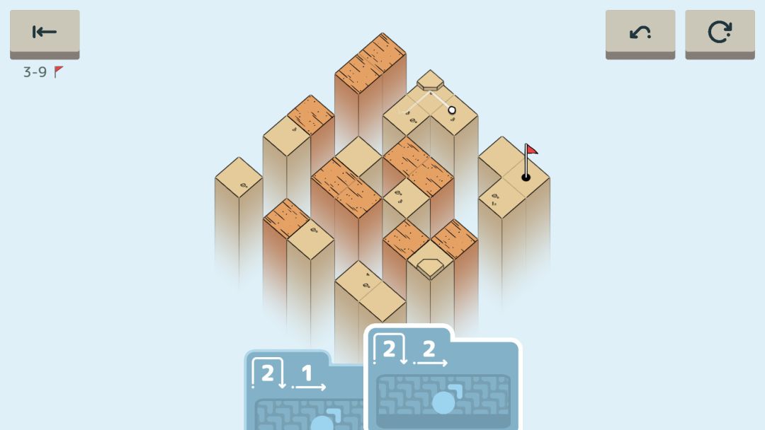 高尔夫之巅 - Golf Peaks游戏截图