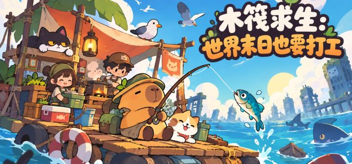 木筏求生:世界末日也要打工 封面
