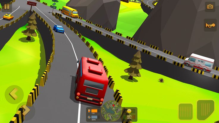 Uphill Bus Driving Adventure游戏截图