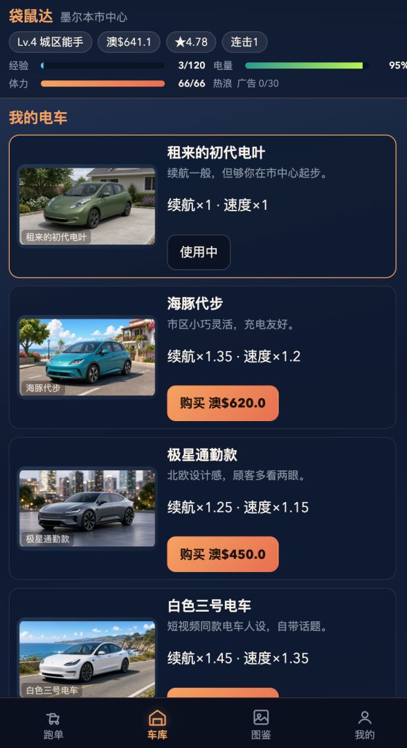 我在澳洲送外卖模拟器游戏截图