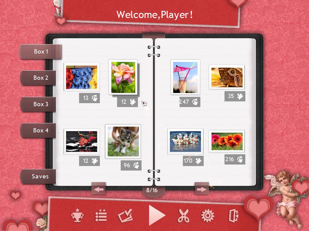 Holiday Jigsaw Valentine's day游戏截图
