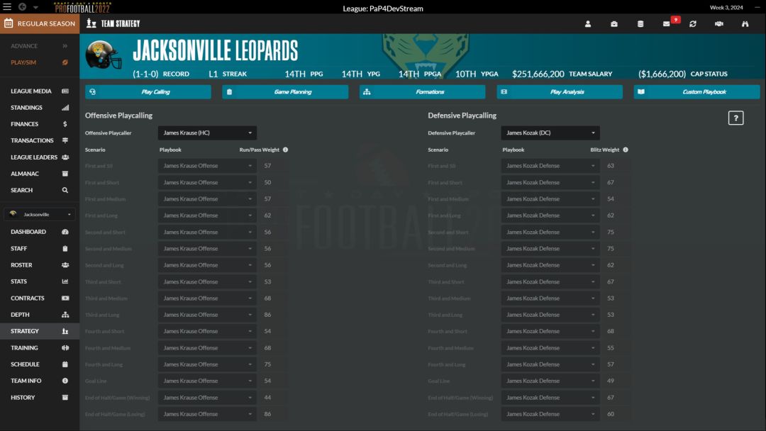 Draft Day Sports: Pro Football 2022游戏截图