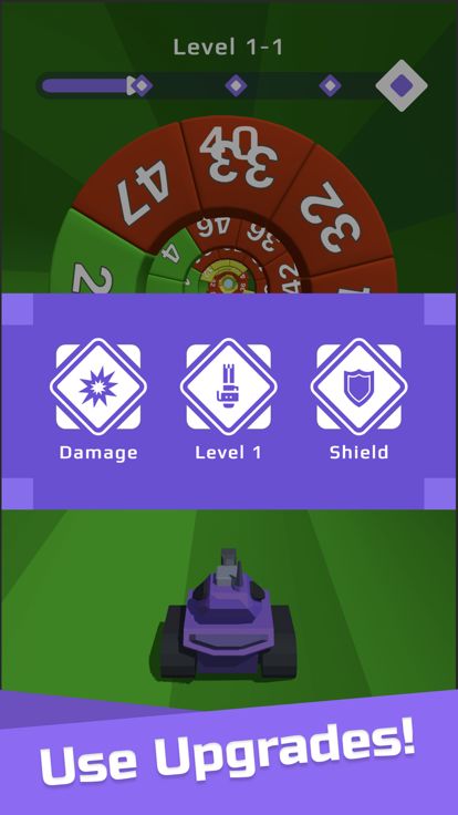 Tank Hero 3D Challenge游戏截图