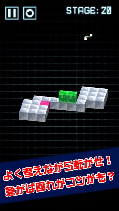 【脳トレ】ROLL -ころがす、はめる、きえる-游戏截图