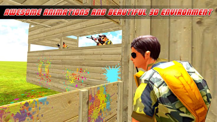 Paintball Combat Arena Shooter游戏截图