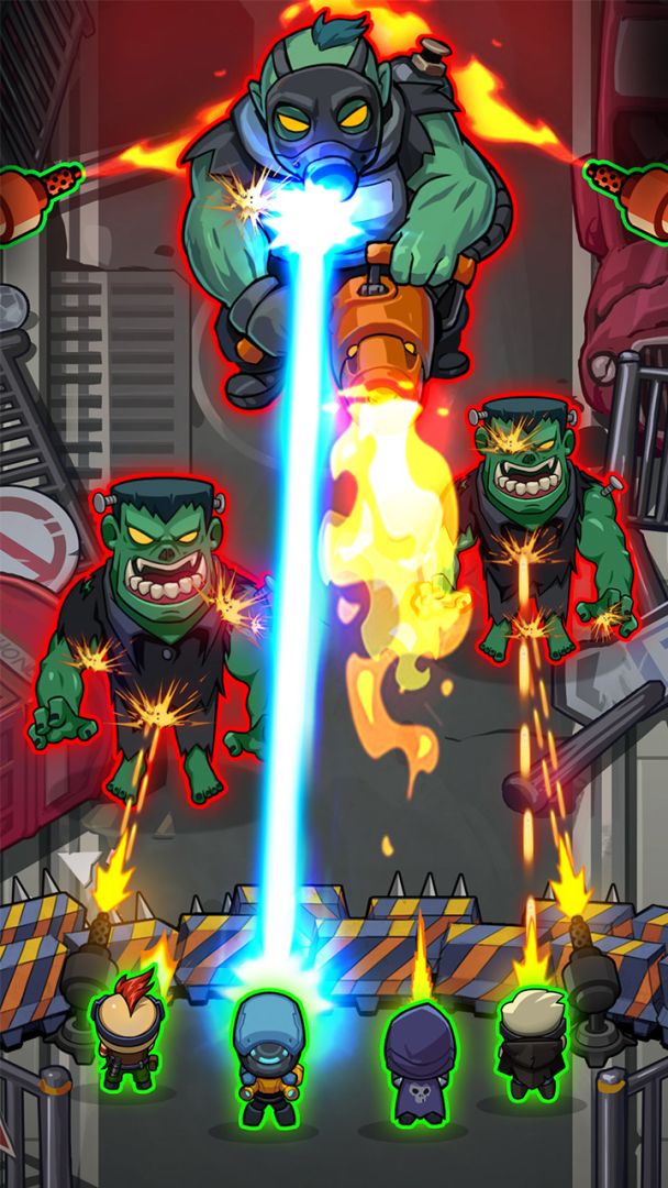 僵尸放置防御游戏截图