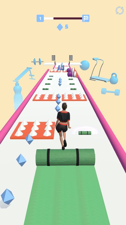 Pilates Run游戏截图
