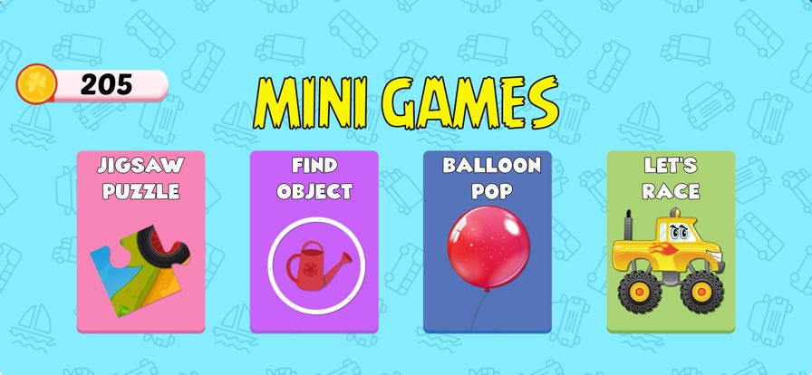 Monster Trucks Stunt Race Game游戏截图