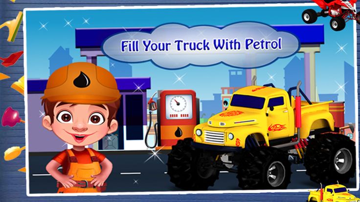 四 自行车 洗 ＆ 修理 店游戏截图