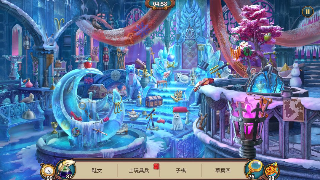 Sherlock：隐藏物品与三消谜团游戏截图