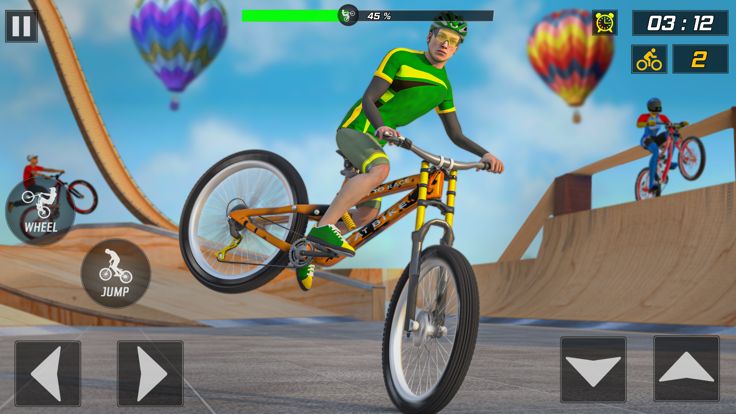 BMX Stunt Master: 自行车游戏游戏截图