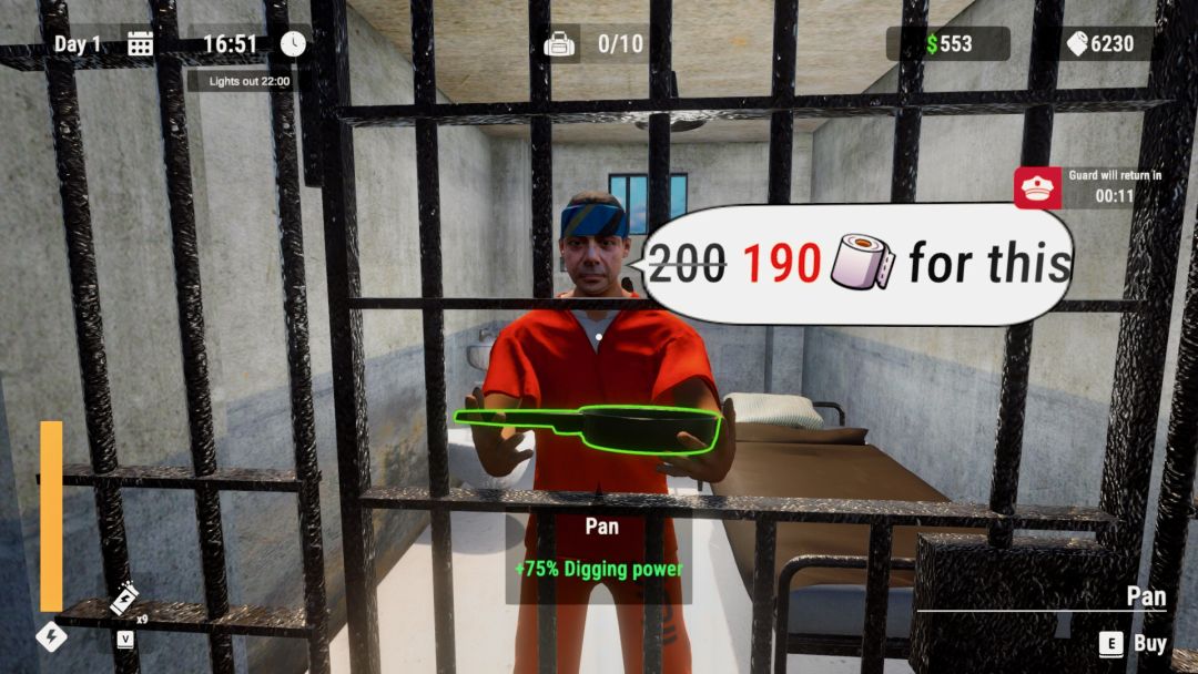 Prison Escape Simulator: Dig Out游戏截图