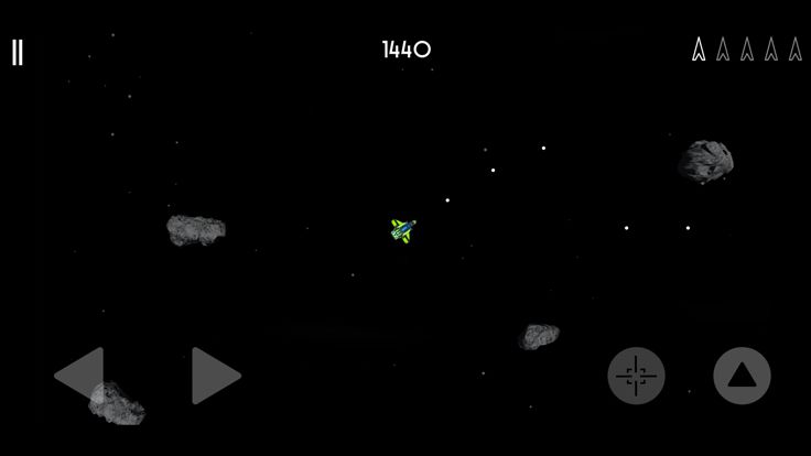 小行星 3D - 太空射击游戏游戏截图