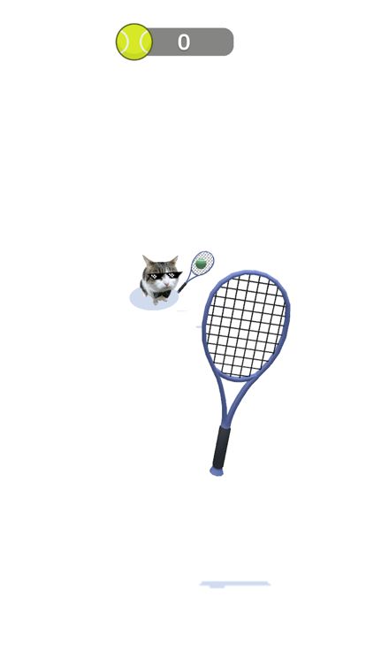 Cool Cat Tennis游戏截图