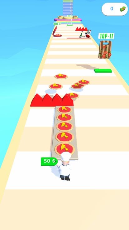 Pizza Runner 3D游戏截图