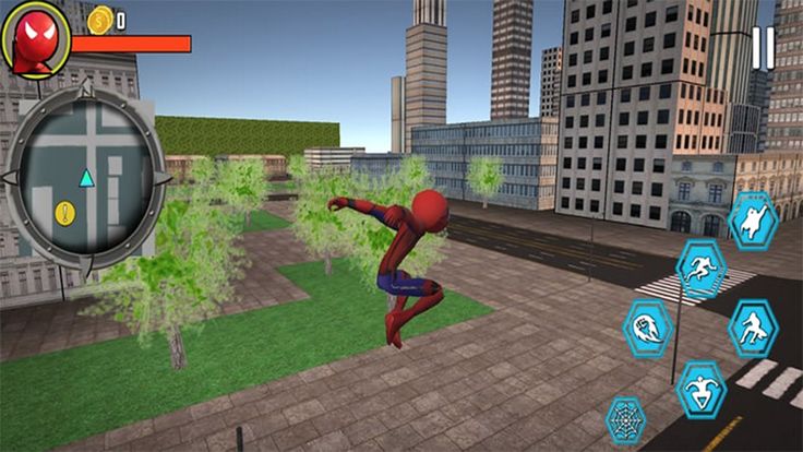 Stickman Hero SpiderRope游戏截图
