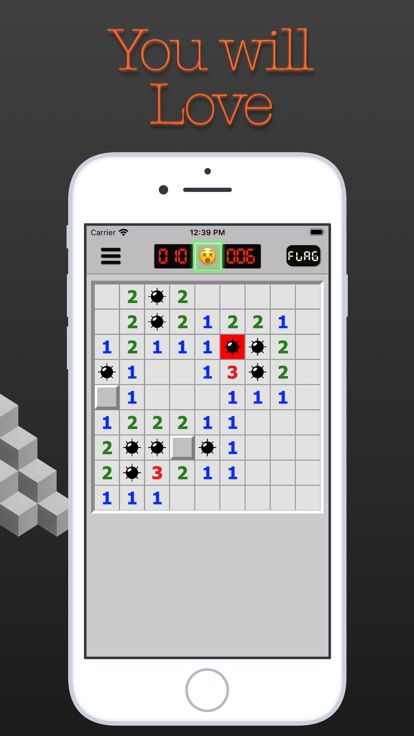 ■ 扫雷舰  ( Minesweeper Puzzle )游戏截图