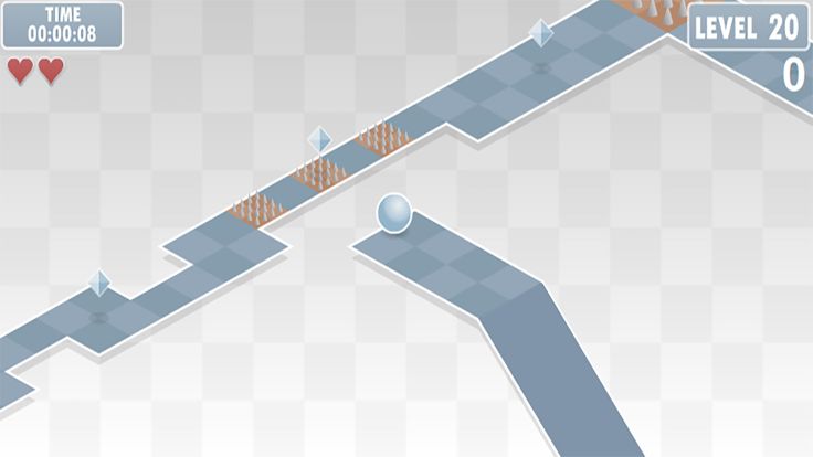 小球快跑：3D平衡球游戏截图