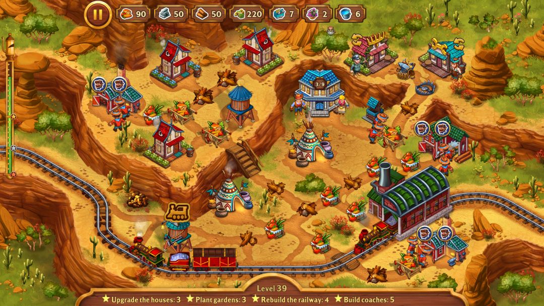 Golden Rails: Small Town Story游戏截图