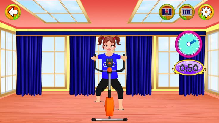 瑜伽锻炼和家庭健身游戏截图