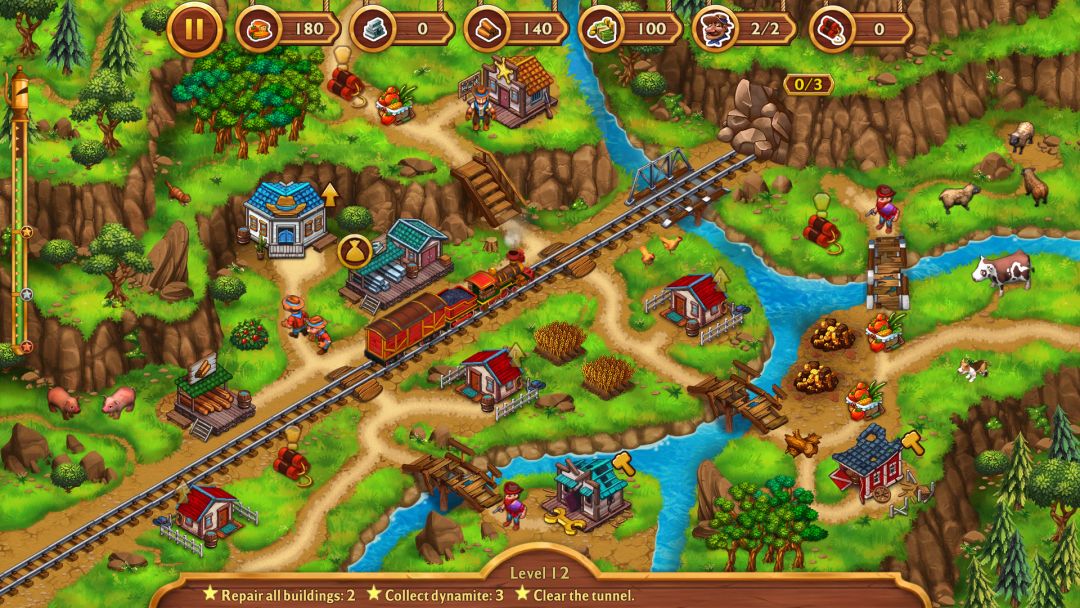 Golden Rails: Tales of the Wild West游戏截图