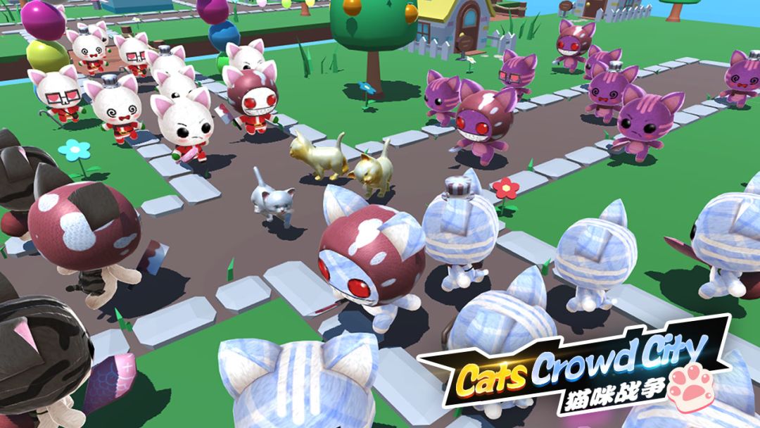 拥挤城市猫猫大作战游戏截图