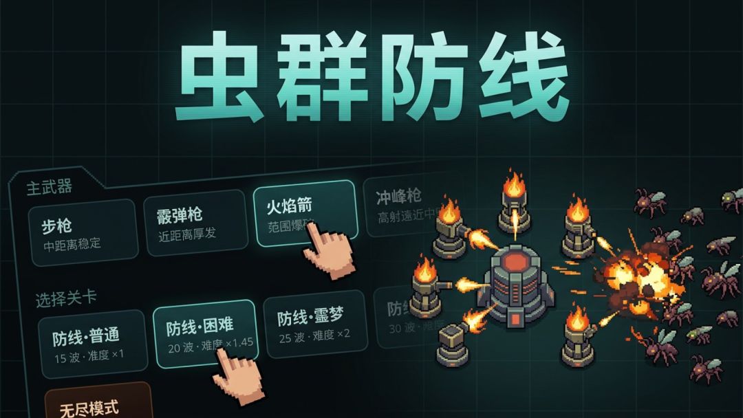 虫群防线游戏截图