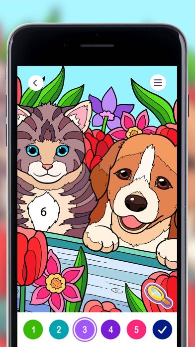 ColorPlanet® Paint by Number游戏截图