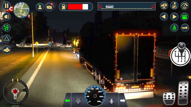 Euro Truck Simulation Games 3D游戏截图