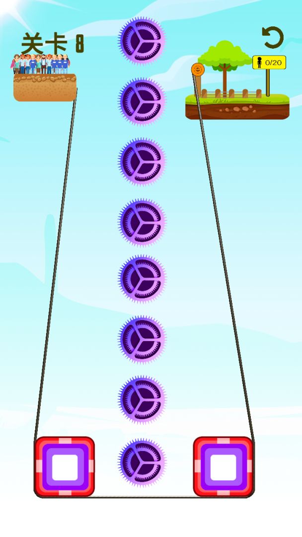 滑绳救援游戏截图