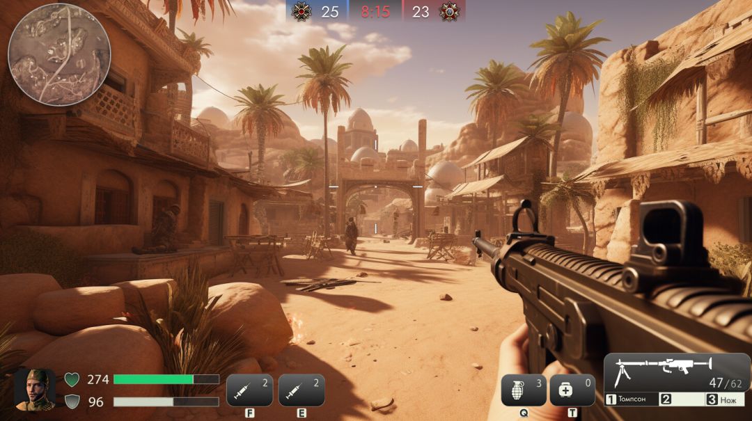 Frontline 1942: 第二次世界大战的战役游戏截图