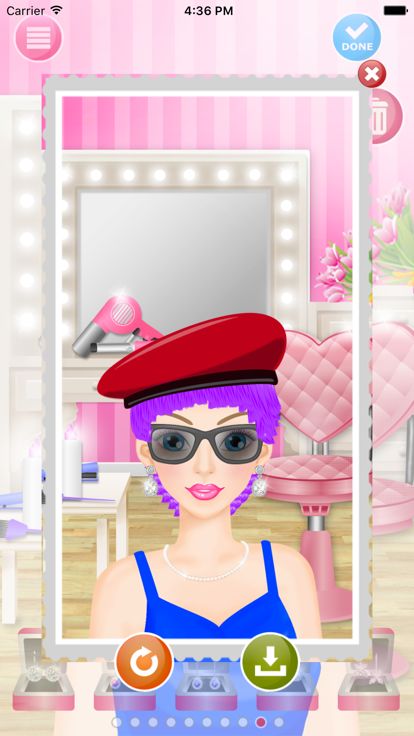 Hair Salon - Girls Beauty游戏截图