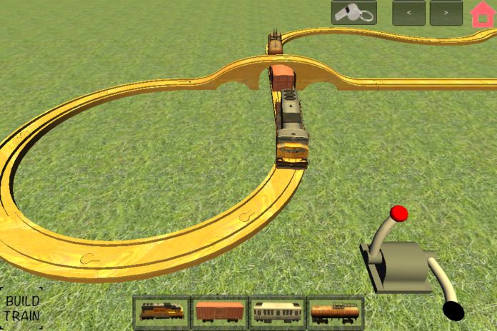 Kids Train Construction Set游戏截图