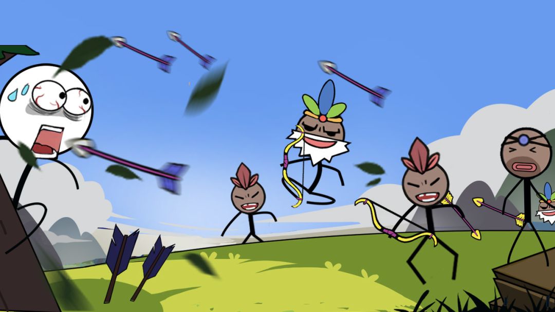 火柴人末日逃生游戏截图