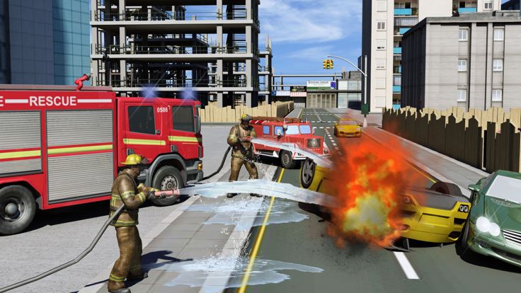 Fire Fighter Real Hero 3D游戏截图