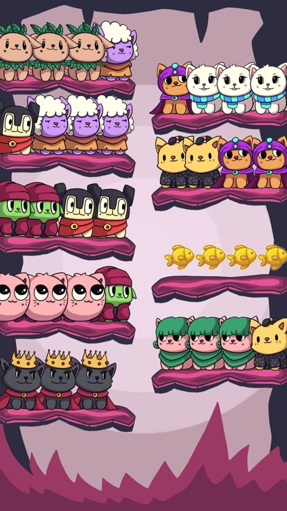 Cat Sort Puzzle游戏截图