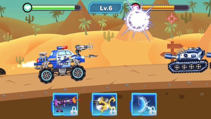 机甲卡车赛车游戏游戏截图