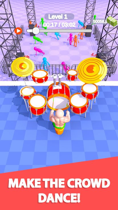 Stickman Drummer游戏截图