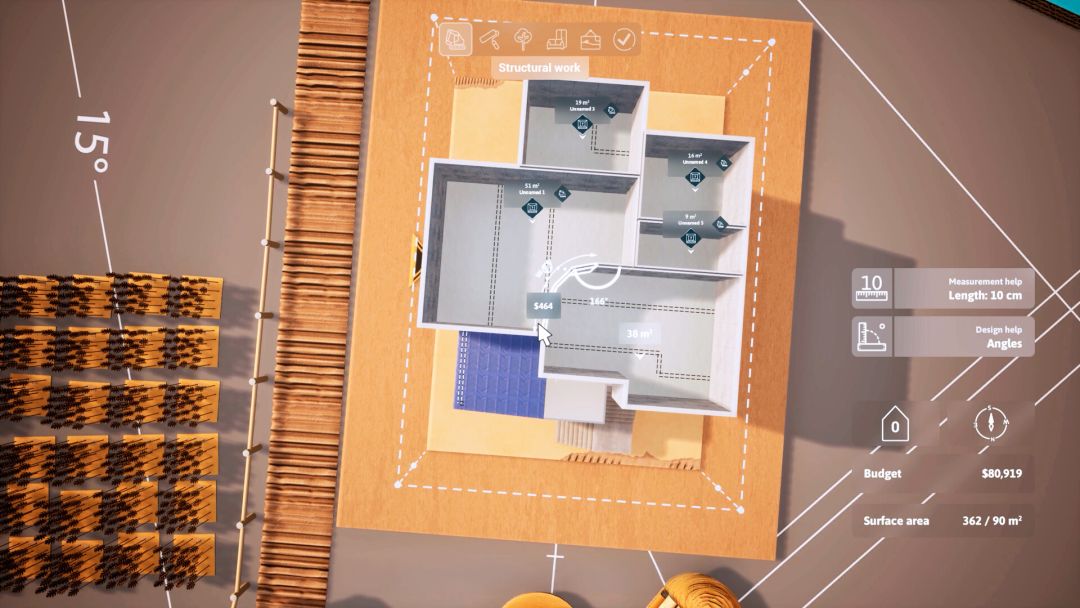 建筑师生活:房屋设计模拟游戏截图
