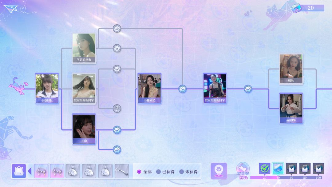 恋爱吗？我家猫会后空翻游戏截图