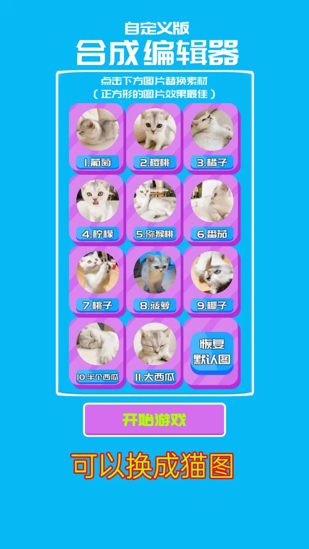 合成编辑器游戏截图