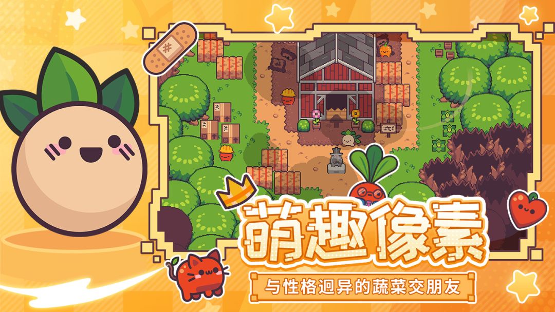 大头菜菜历险记游戏截图