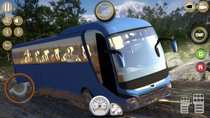 Offroad Mud Bus Simulator Game游戏截图